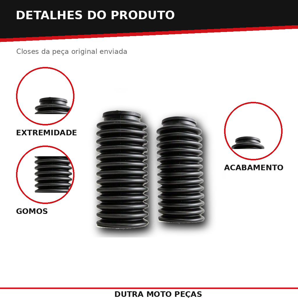 Sanfona de Bengala 13 Dentes Proteção da Suspensão CIRCUIT EQUIPMENT