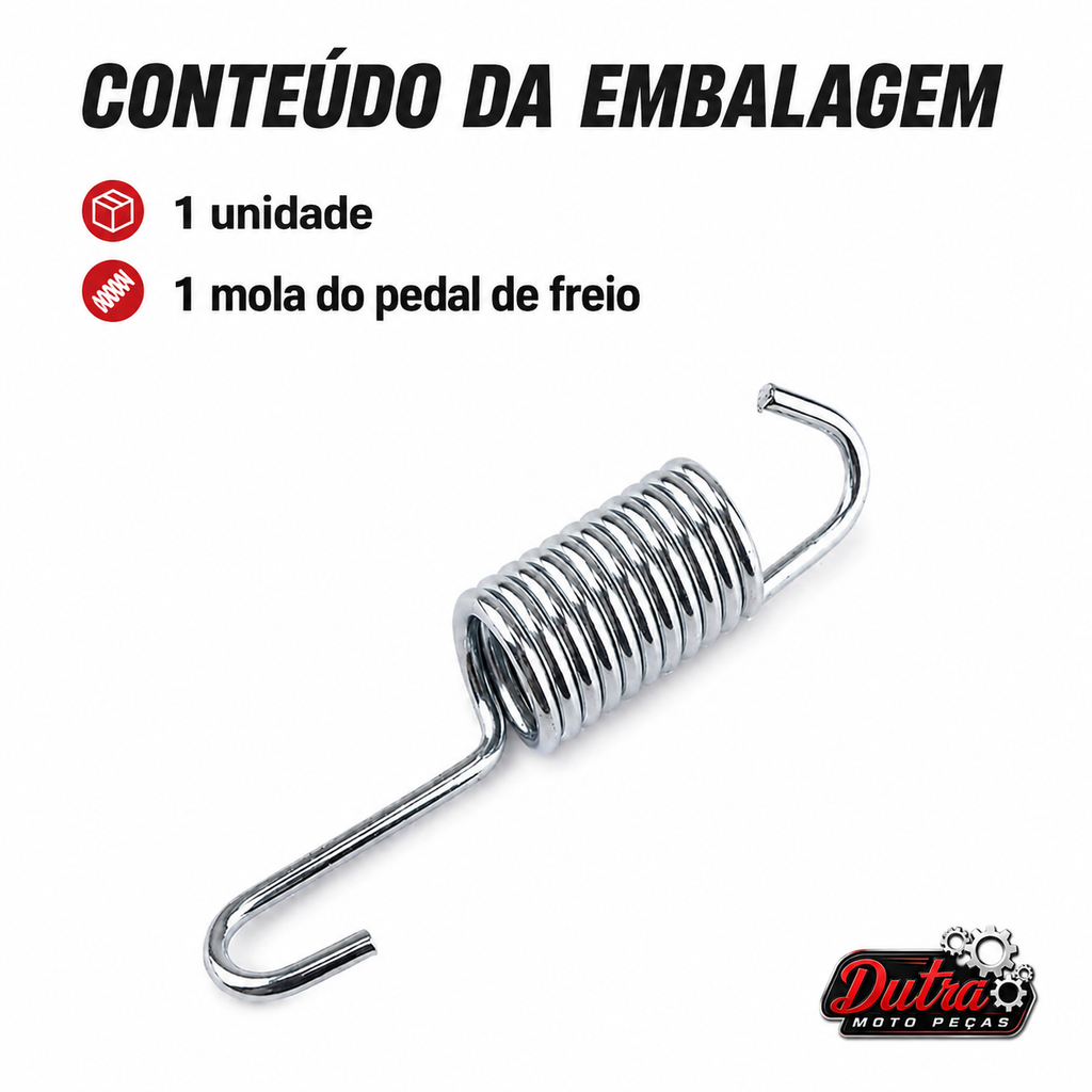 Mola Pedal Freio Honda CG 125 150 Titan Fan Start Today ML Turuna 1 Unidade