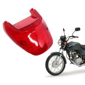 Lente Lanterna Vermelha Honda Cg Titan Fan 125 2000 Até 2008