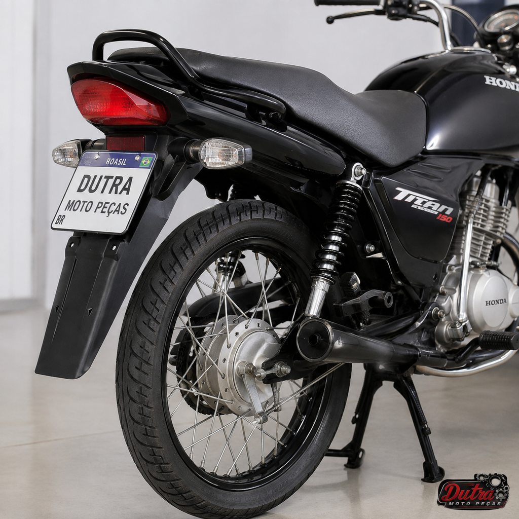 Paralama Traseiro Titan 150 2004 2005 2006 20072008 Preto