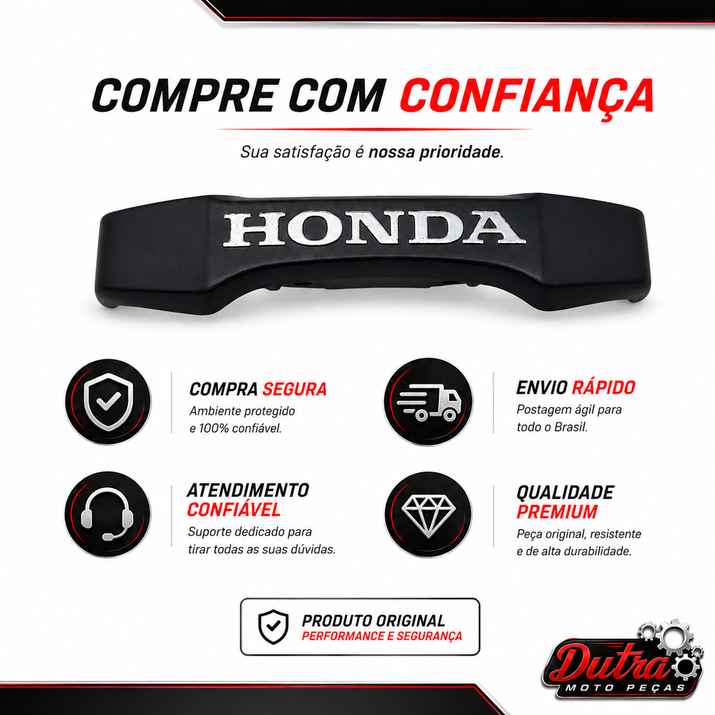 Emblema Frontal Logo Honda CG Titan 150 2004 a 2008 Fan 150 2009 a 2013