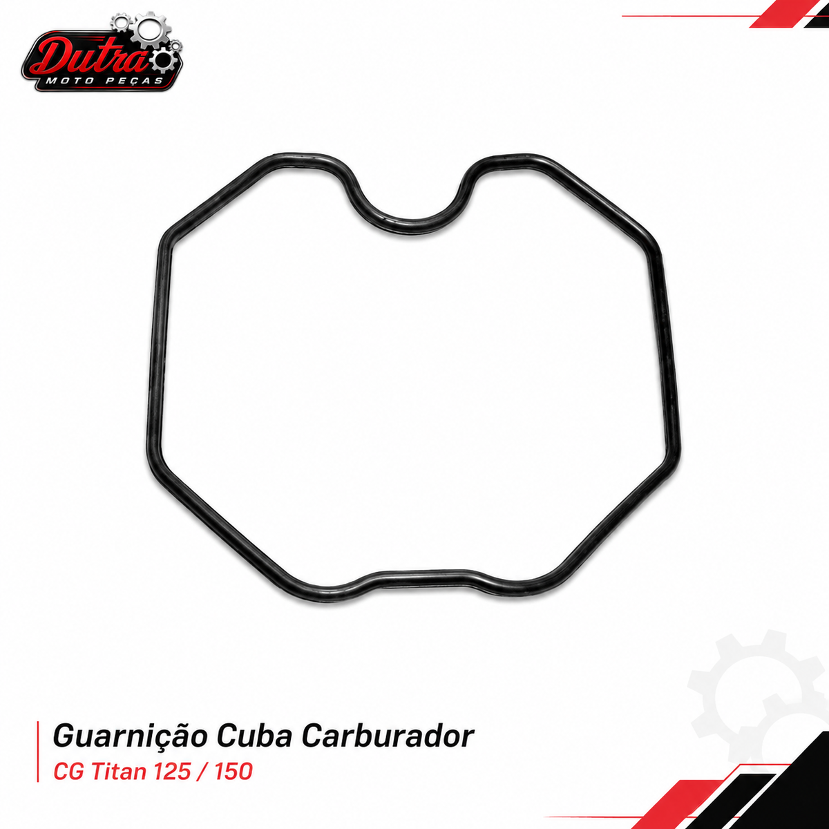 Guarnição Cuba Carburador Honda CG Titan 125 150 Fan Vedação Carburador