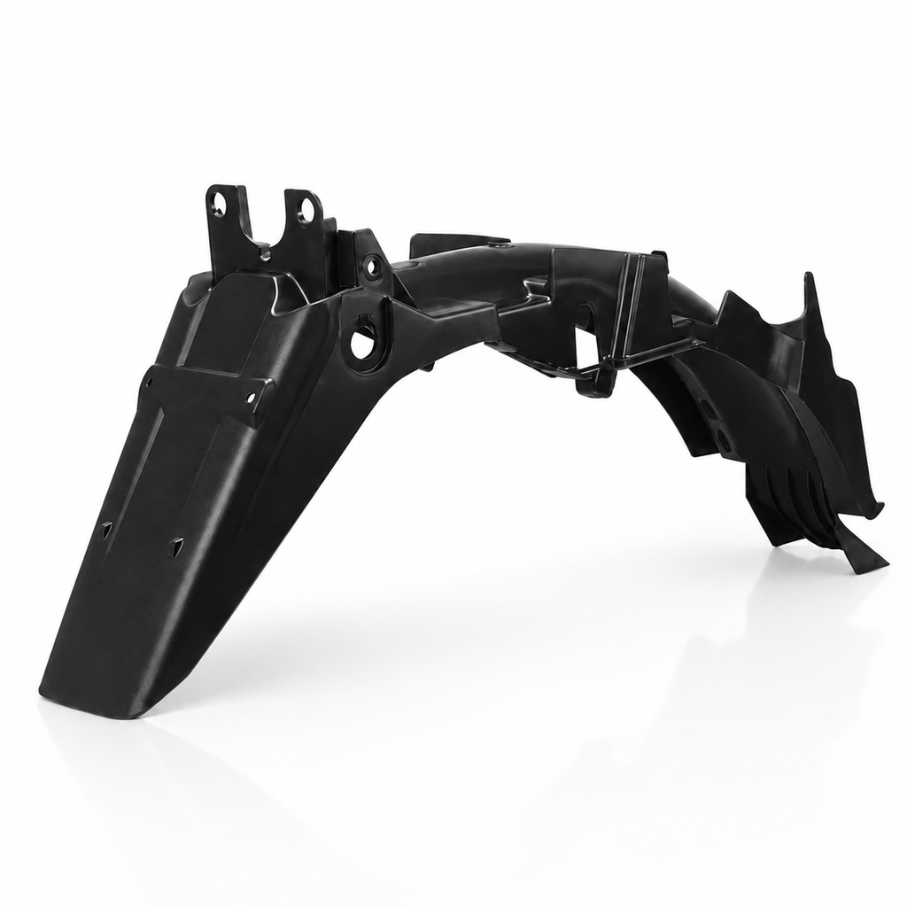 Paralama Traseiro Titan 150 2004 a 2008 Melc Preto