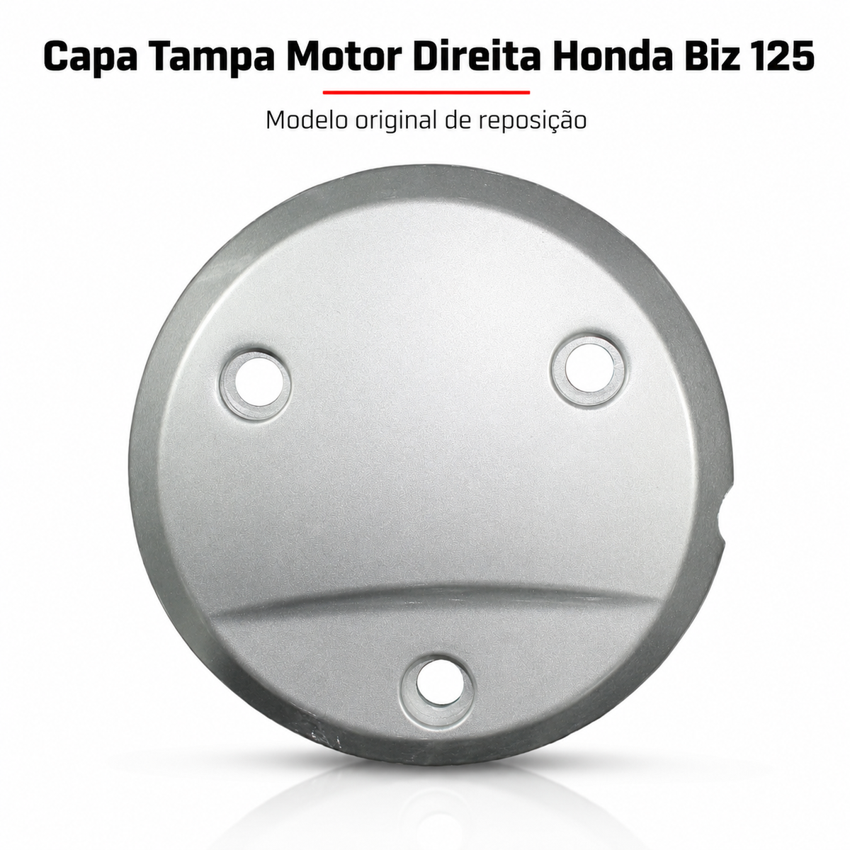 Capa Tampa Motor Direita Honda Biz 125 Protetor Lateral Modelo Original Reposição