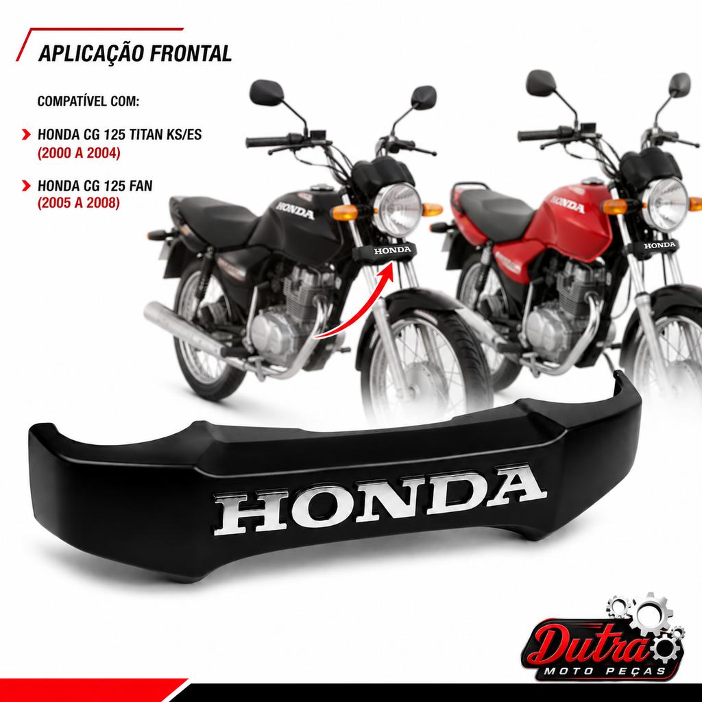 Emblema Honda Fontral Cg Titan 125 2000 2004 Fan 2006 2008
