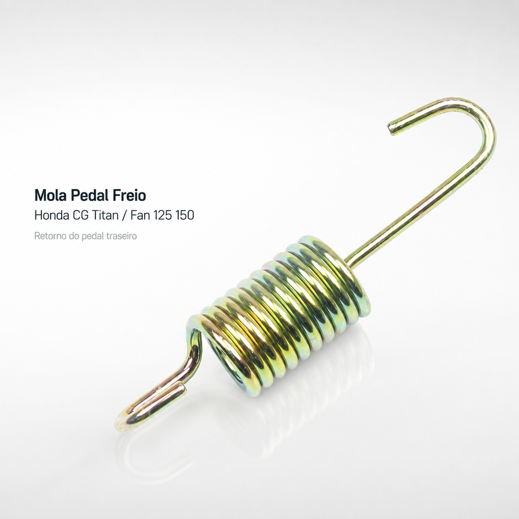 Mola Pedal Freio Traseiro Honda CG Titan Fan 125 150 Mix Flex Retorno