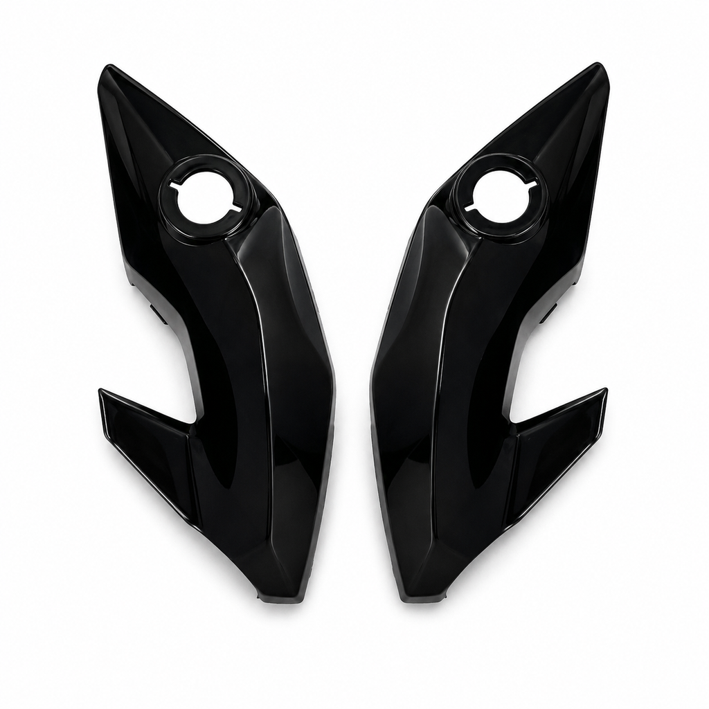 Par Bananinhas Carenagem Lateral Farol Honda CG Titan 150 Fan 125 150 160 2014 a 2021