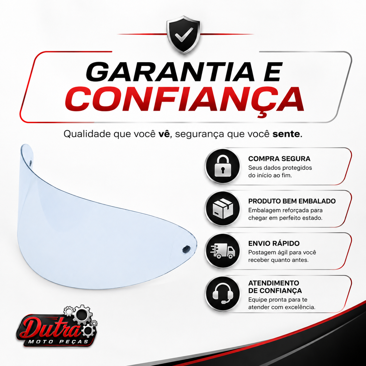 Viseira San Marino Moldura Cristal Acessórios para moto Envio Imediato