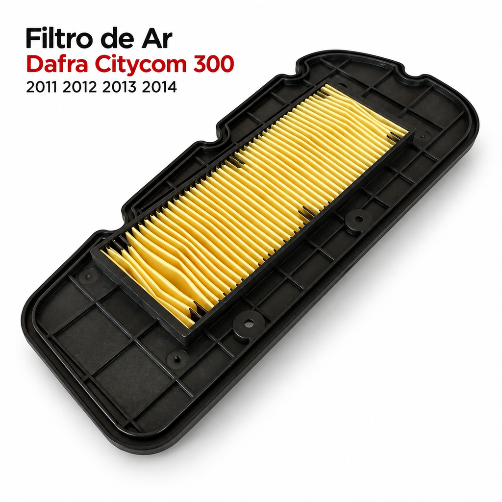 Filtro De Ar Dafra Citycom 300 2011 2012 2013 2014
