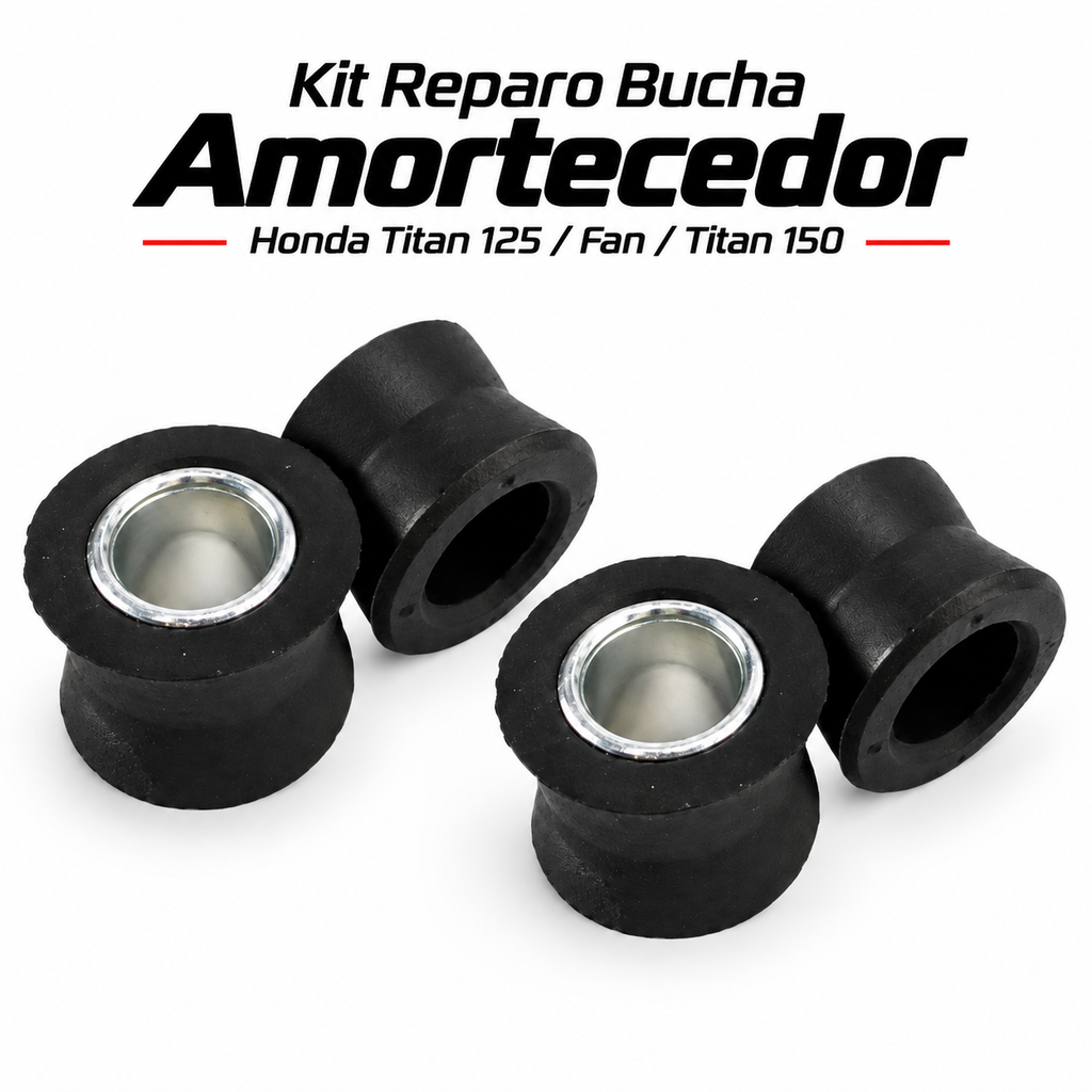 Kit Reparo Bucha amortecedorHonda Titan 125 Ks Es Fan Titan 150