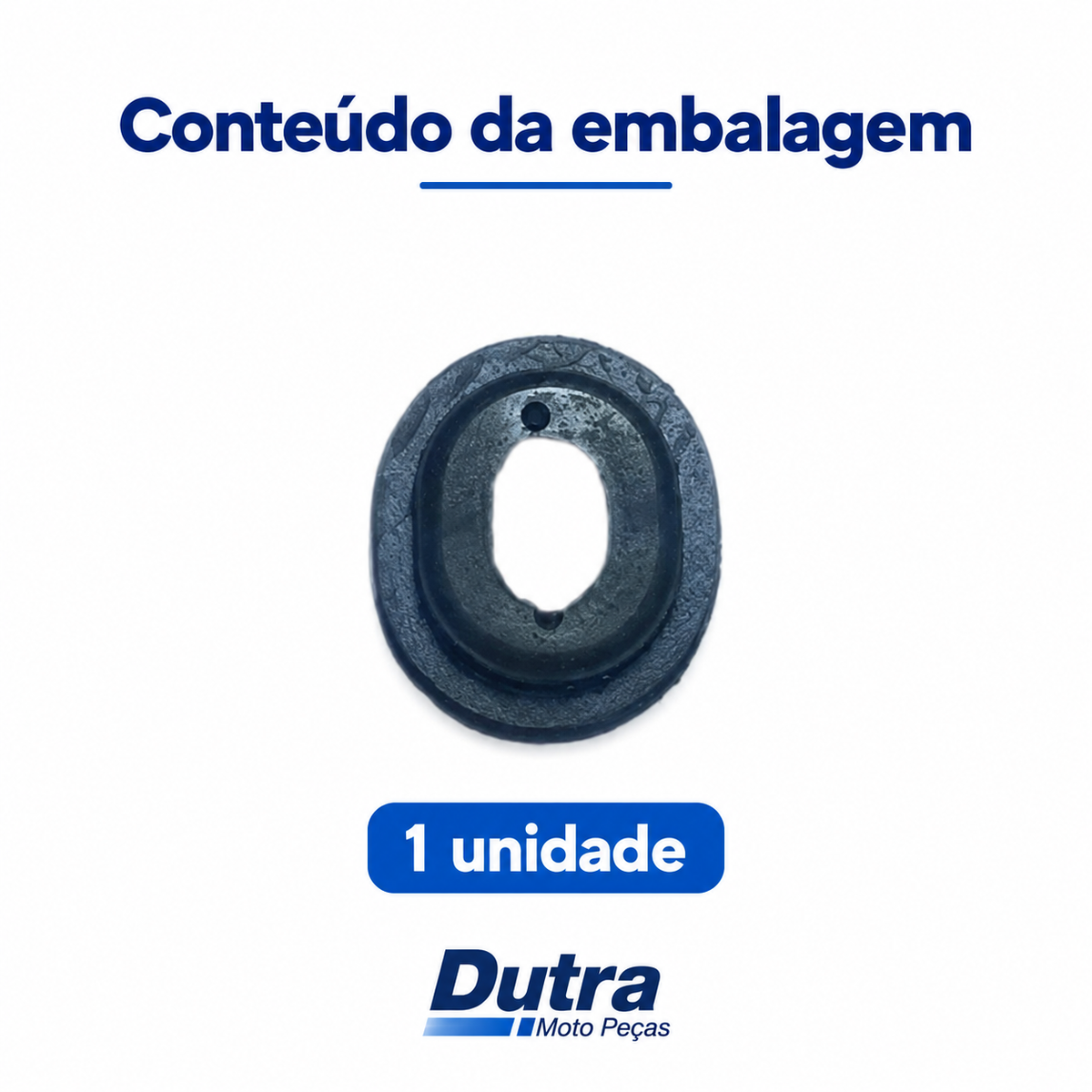 Borracha Tampa Lateral Fazer/titan/falcon/sahara (UNIDADE)
