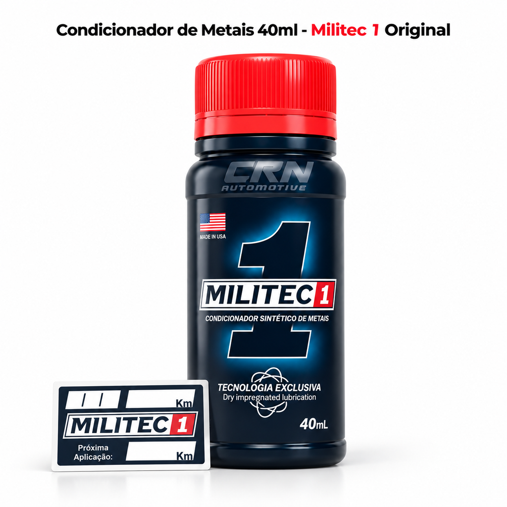 Condicionador De Metais 40ml - Militec 1 ORIGINAL