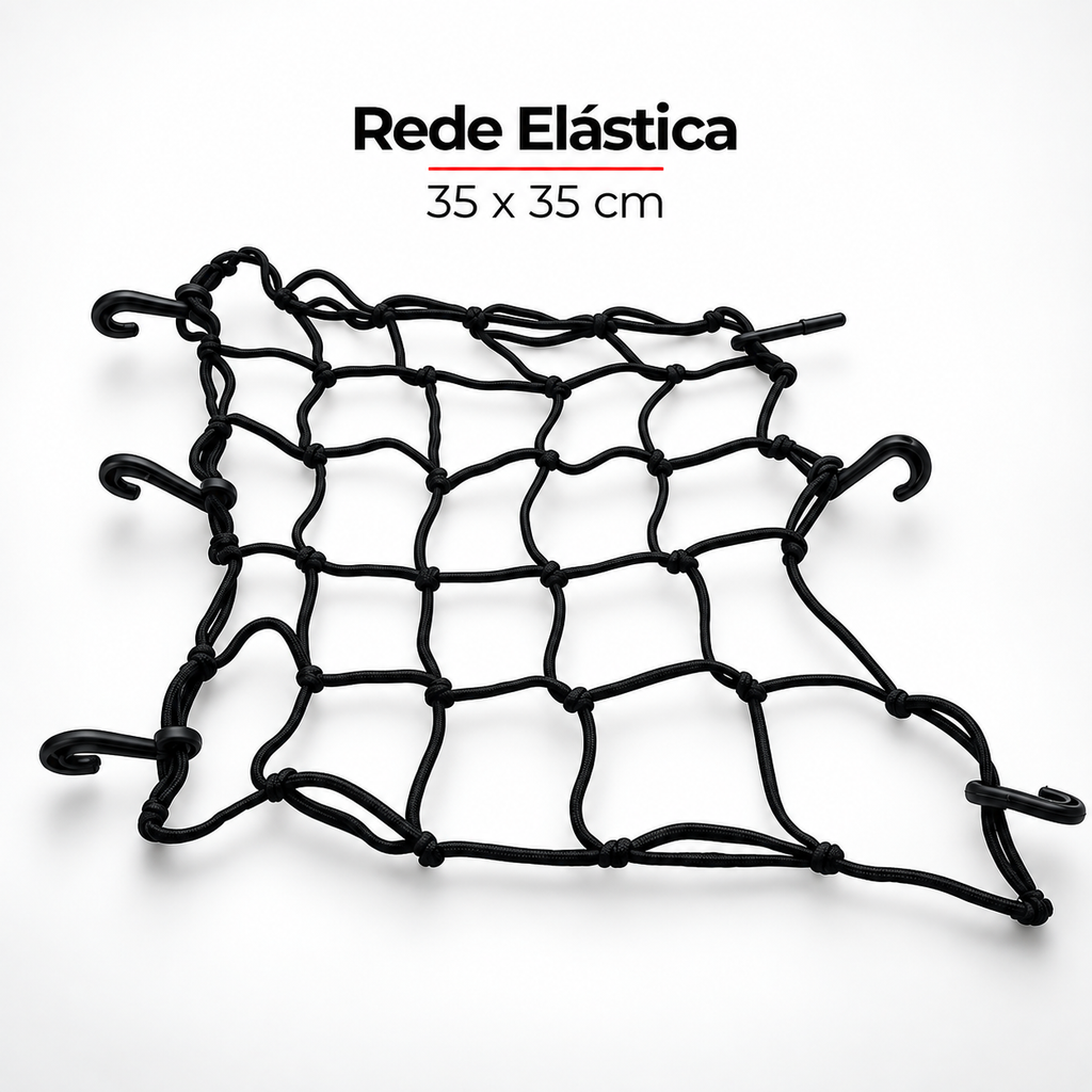 Uma Rede Elastica 35 x 35 cm