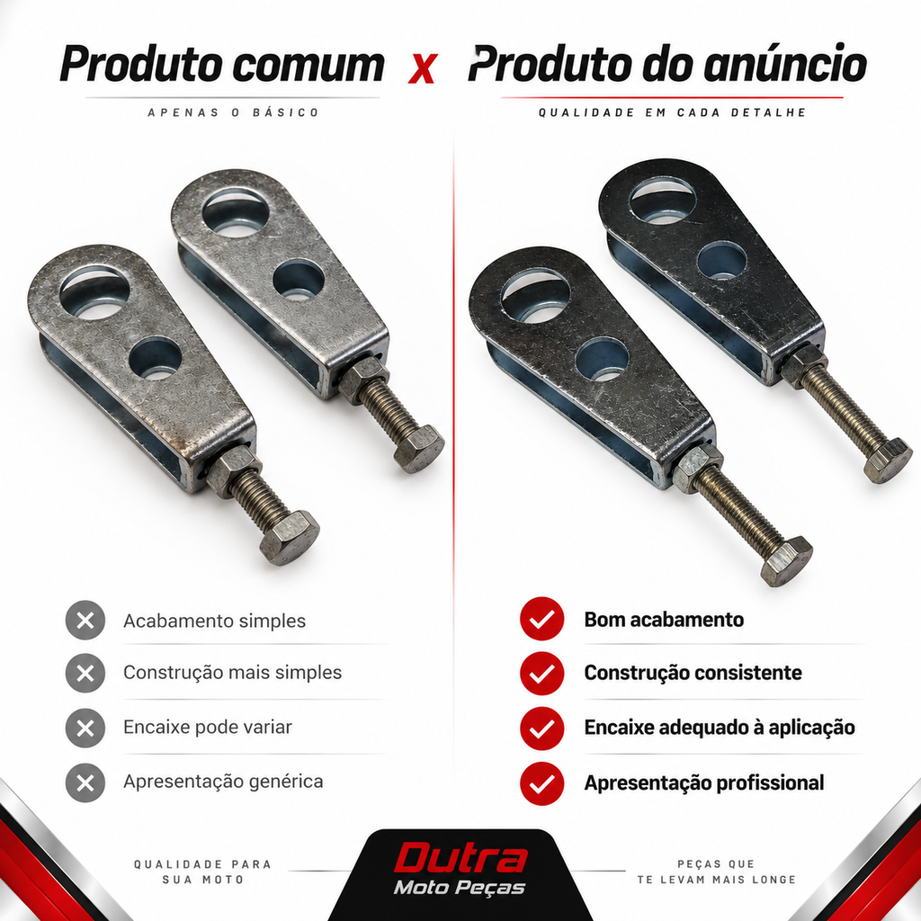 Esticador De Corrente Honda Cb 400 ( Par )