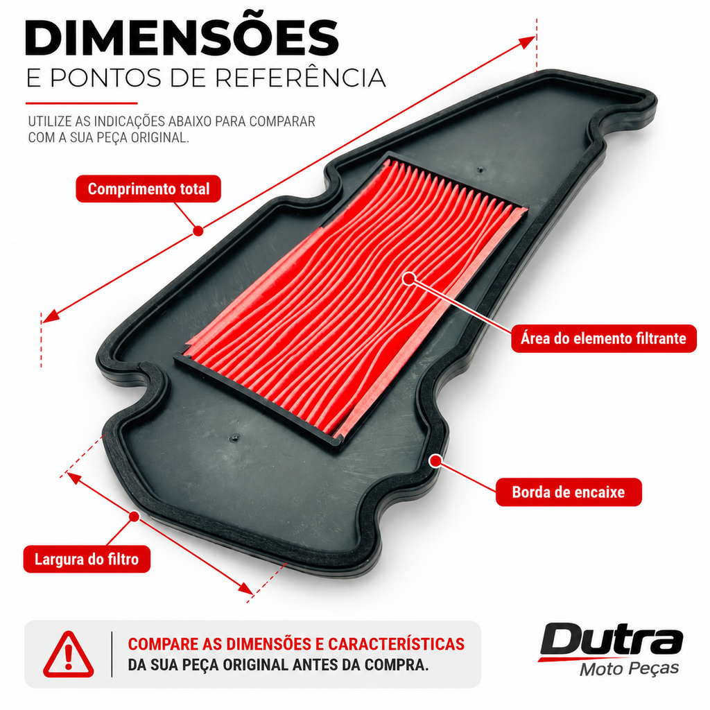 Filtro De Ar Suzuki Burgman 125 2005 06 2007 2008 2009 2010
