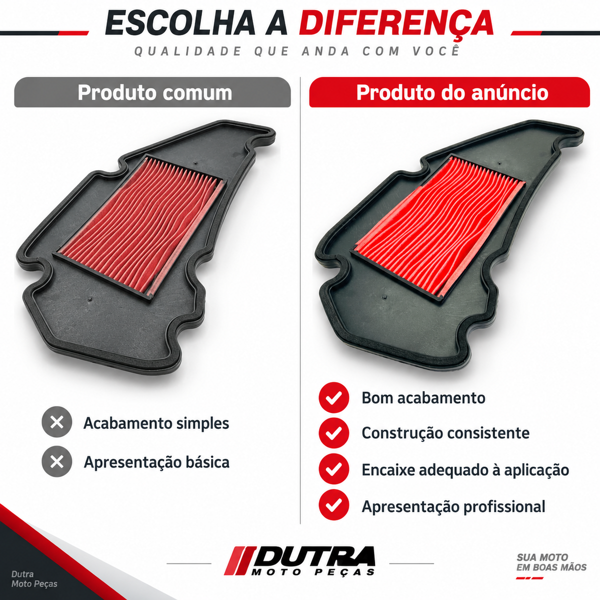 Filtro De Ar Suzuki Burgman 125 2005 06 2007 2008 2009 2010
