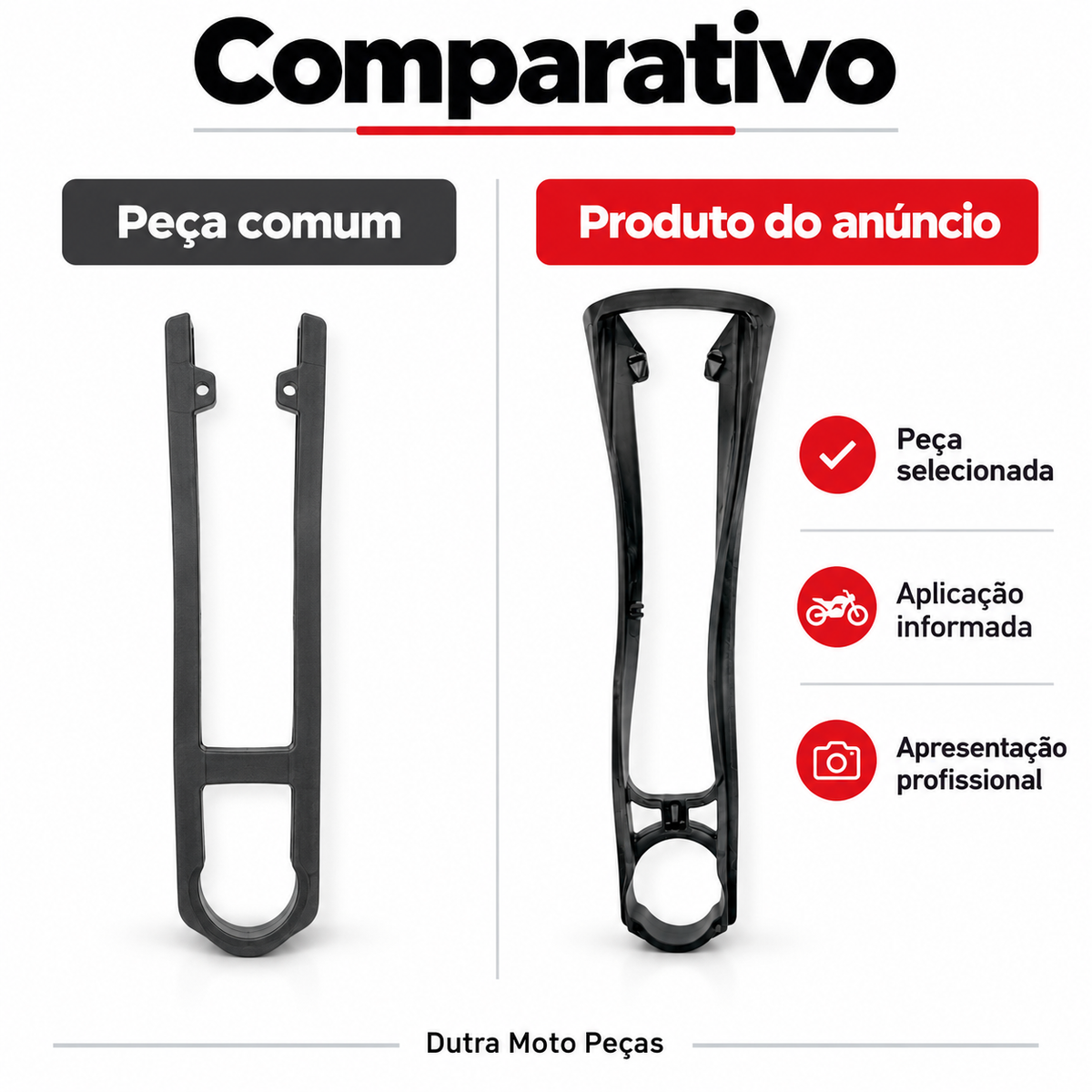 Guia Corrente Transmissão R3 2016 Em Diant YZF  MT 03 2017 Em Diante