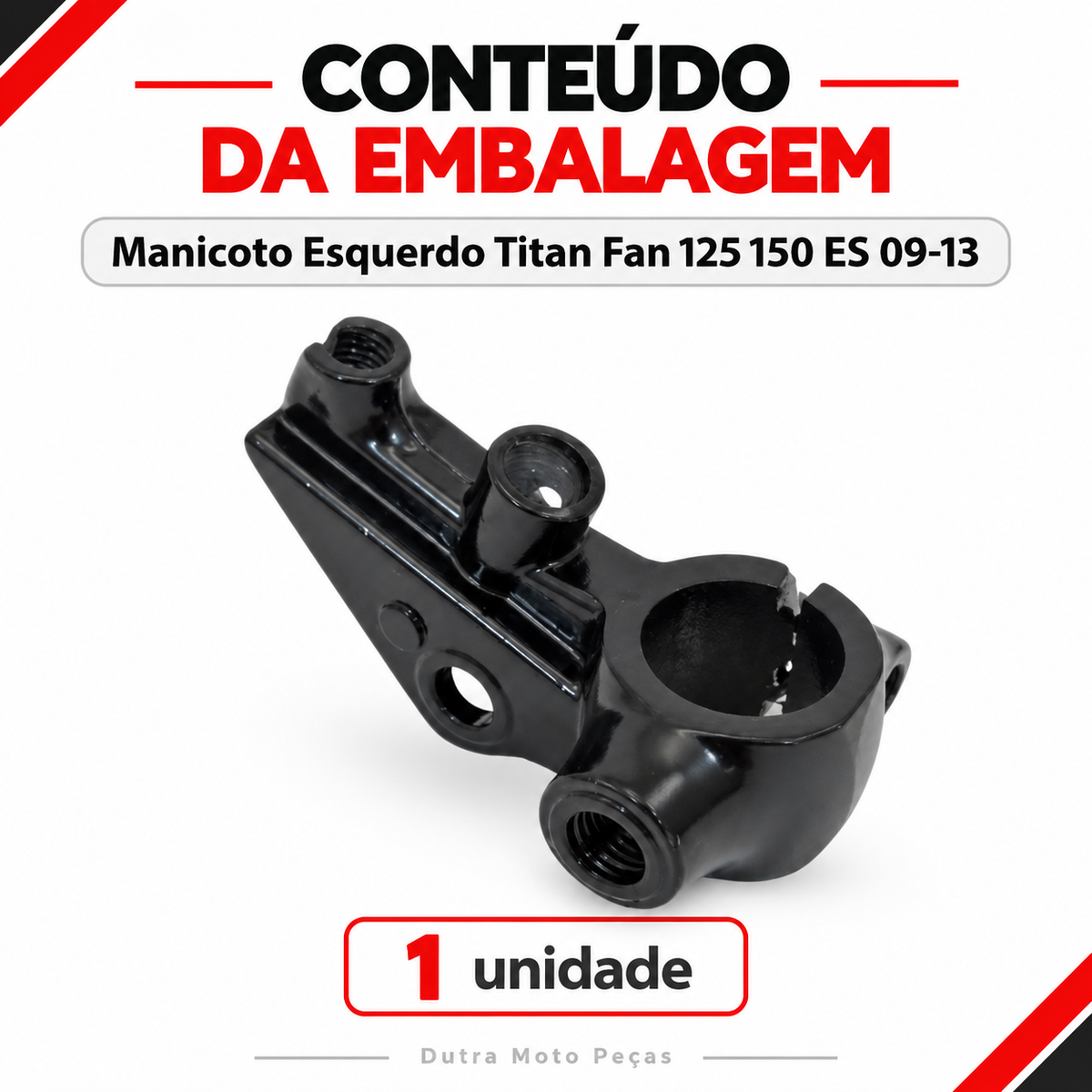 Manicoto Esquerdo Titan Fan 125 150 Es 09-13
