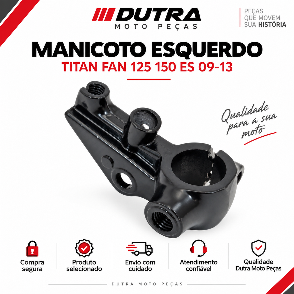 Manicoto Esquerdo Titan Fan 125 150 Es 09-13