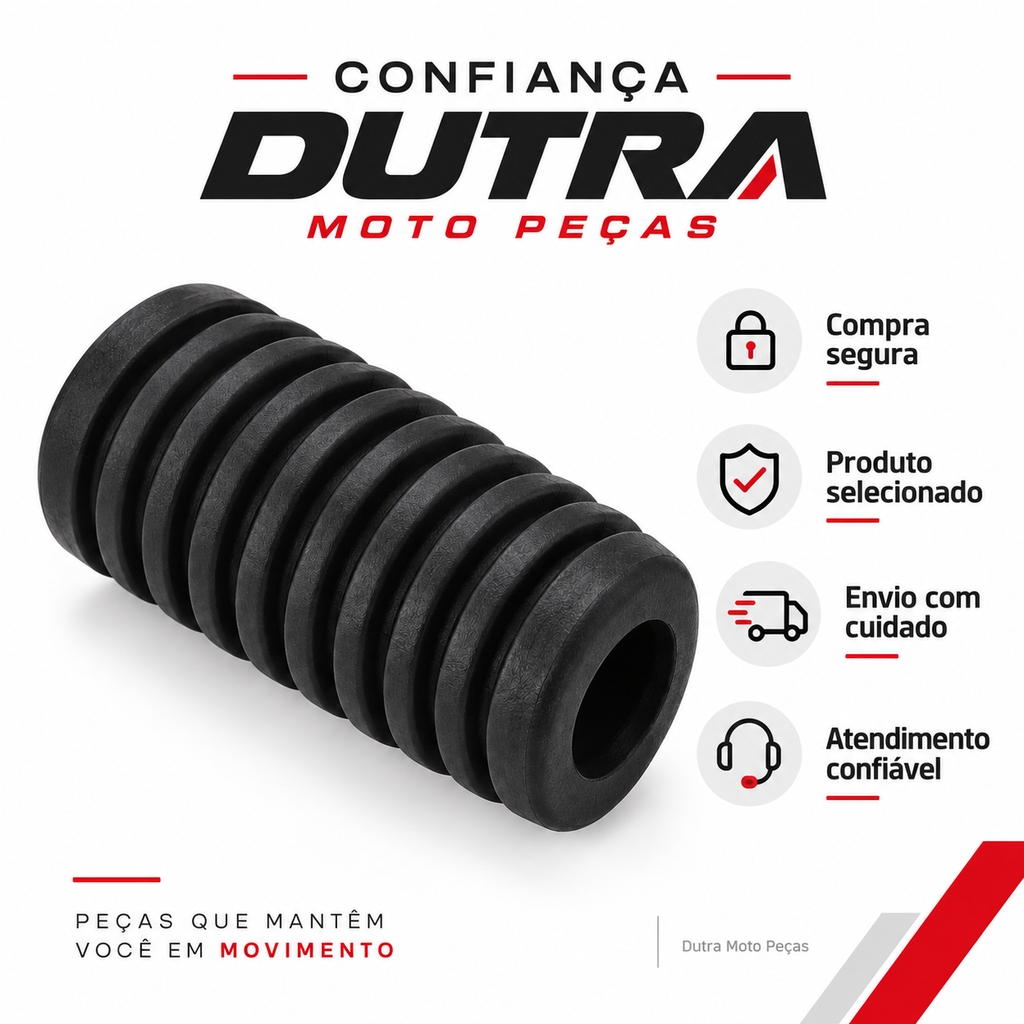 Borracha Pedal Cambio Titan 125/150/160/Twister/Falcon/Cb300/Cbx 150/200/BROS/Xre