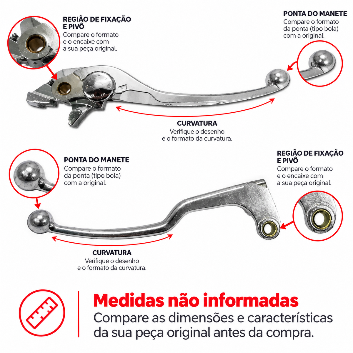 Par Manetes Freio + Embreagem Hornet 2010 A 2013
