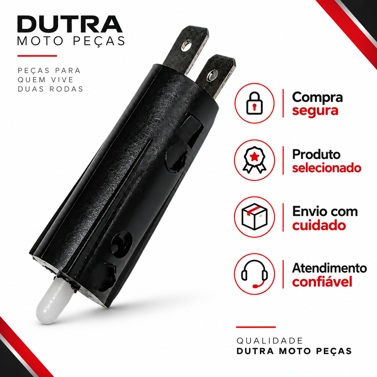 Interruptor de Embreagem Cg Fan125 Cargo Fan Titan150  ESI Mix Cg160 Start CB 250 300 F Twister Stra