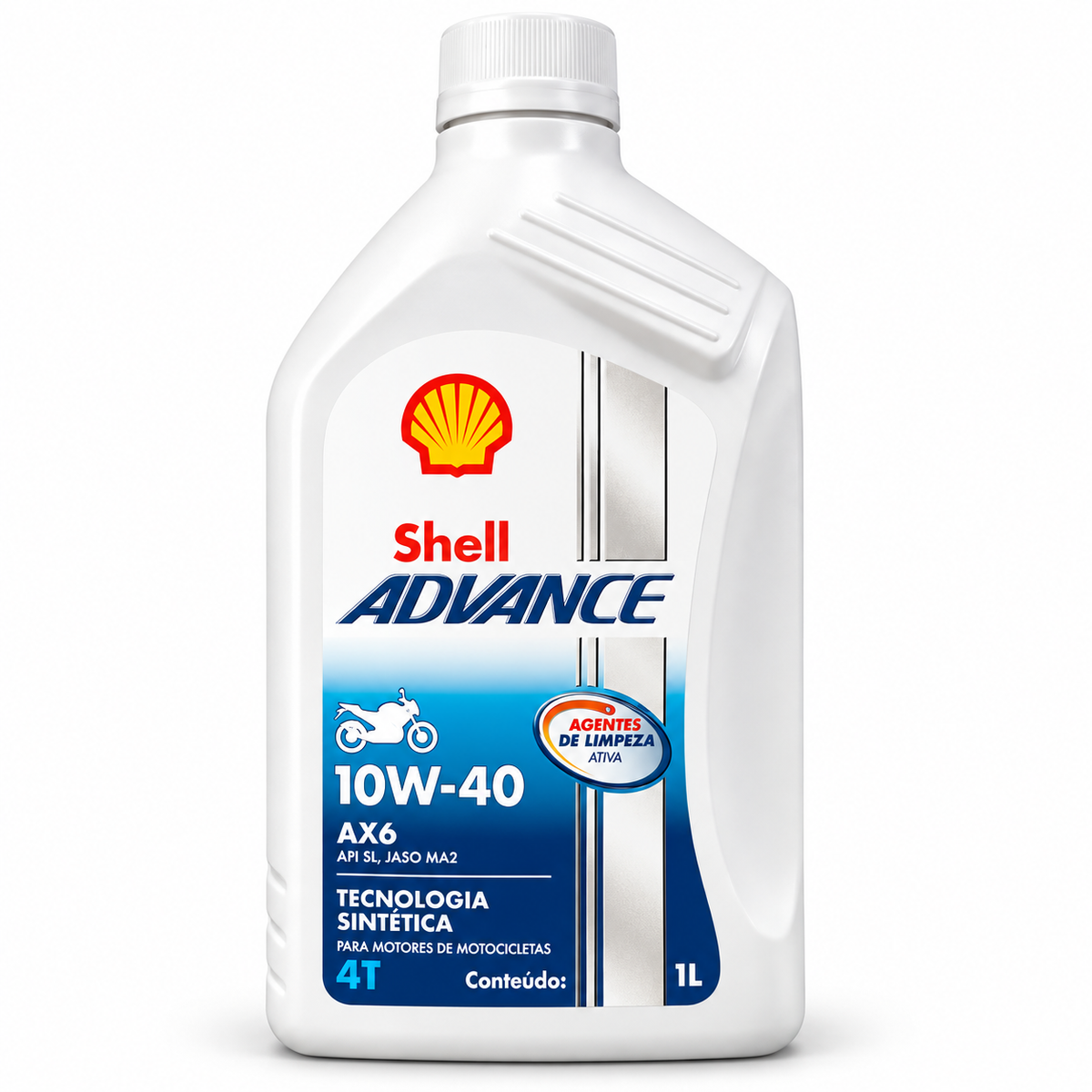 ADVANCE 4T AX6 10W-40 (SL/MA2) SHELL