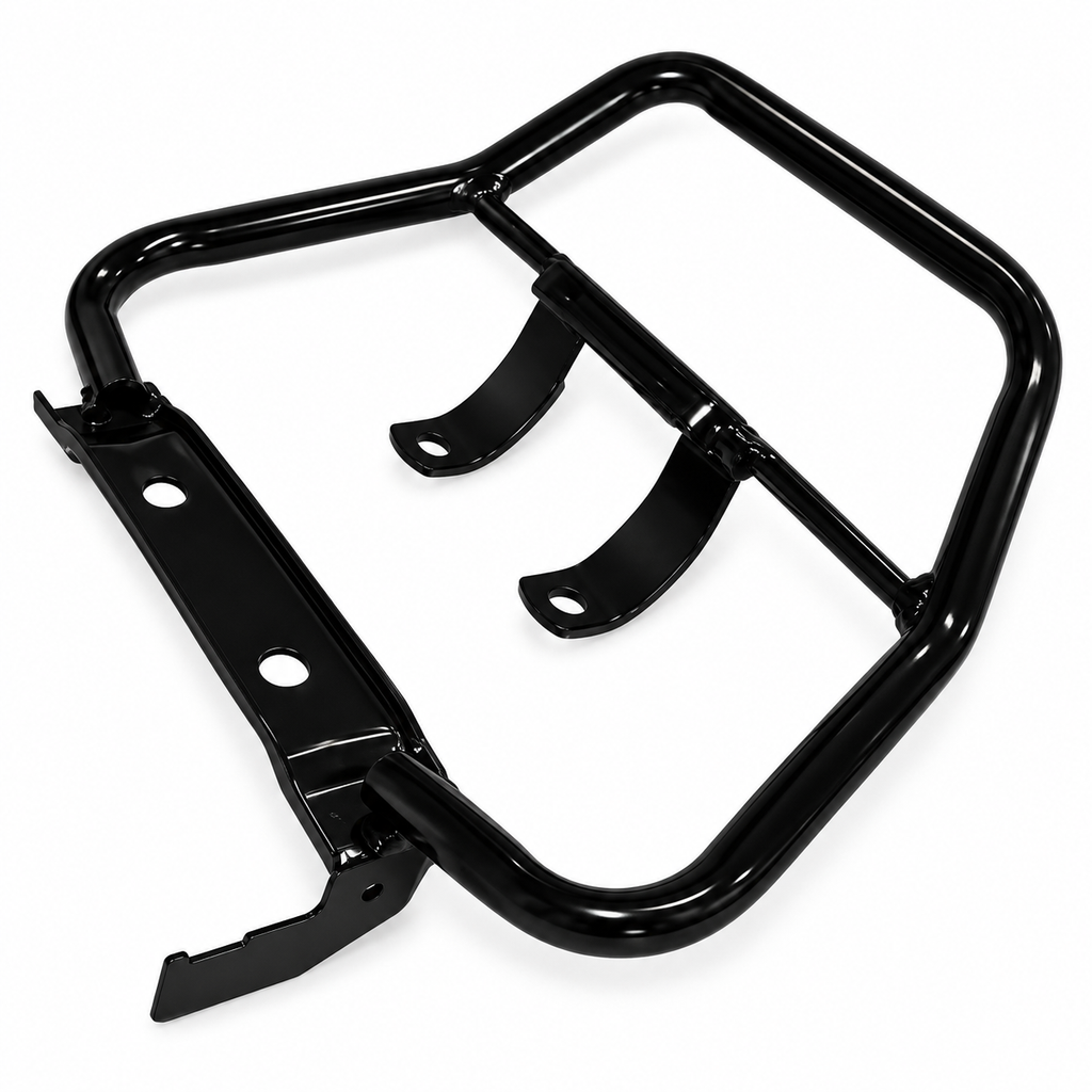 Alça Traseira Honda Titan 150 2004 Até 2008 Modelo Esportiva Preto Polimet