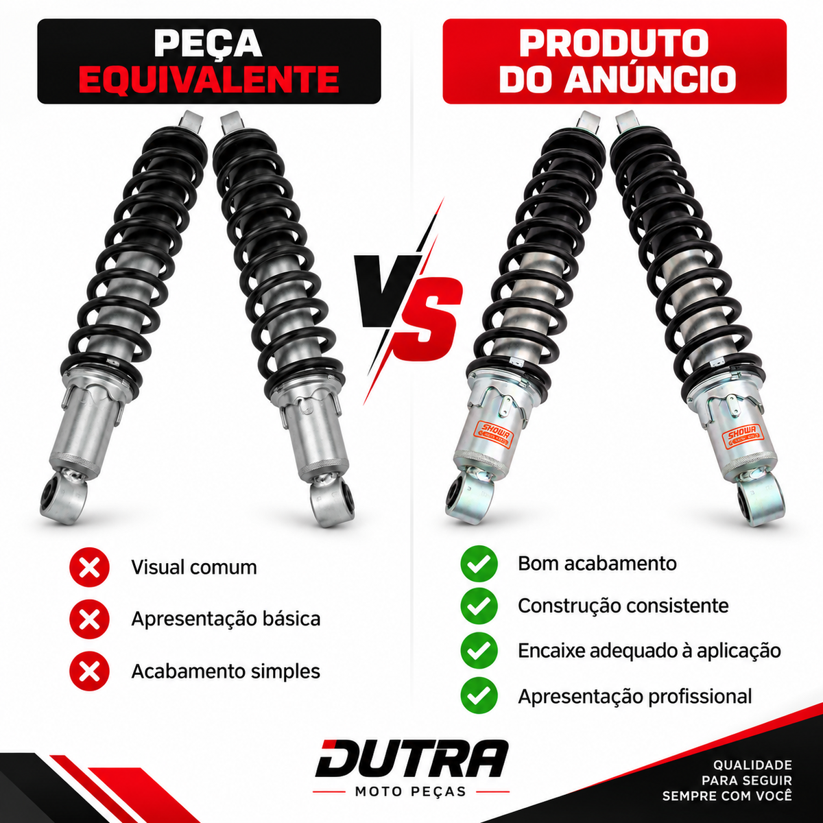 Amortecedor Traseiro Quadriciclo Fourtrax Trx420 2014 Até 2025