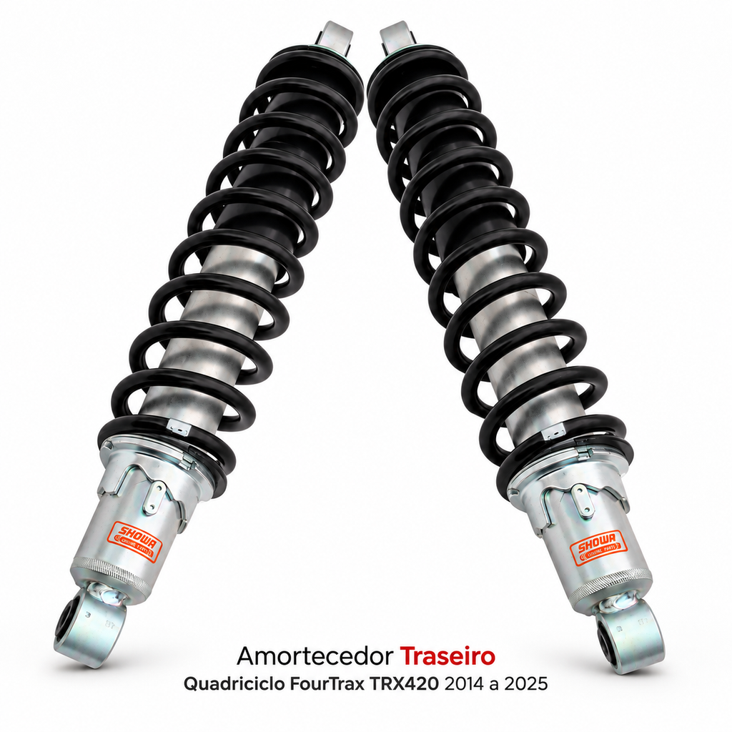 Amortecedor Traseiro Quadriciclo Fourtrax Trx420 2014 Até 2025