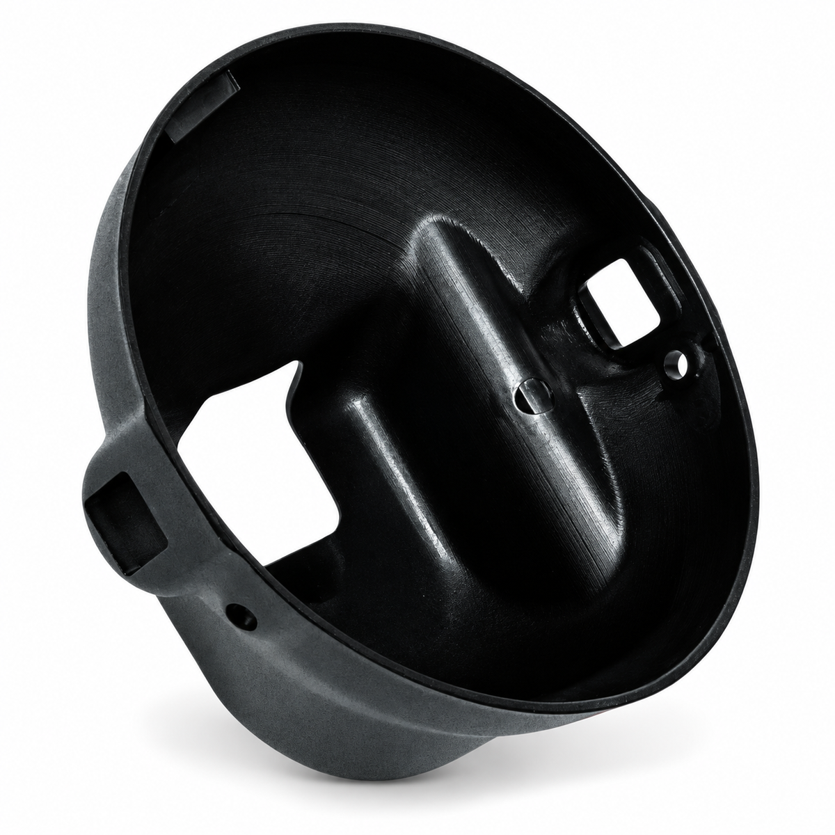 Carcaça Do Farol Preto Ybr 125 De 2000 Ate 2008