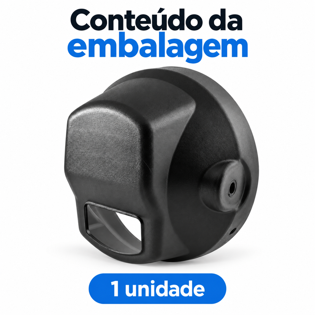 Carcaça Farol Honda CG Titan 150 KS ES ESD 2004 a 2008 Fan 150 2004 a 2013 Carenagem Farol Preta