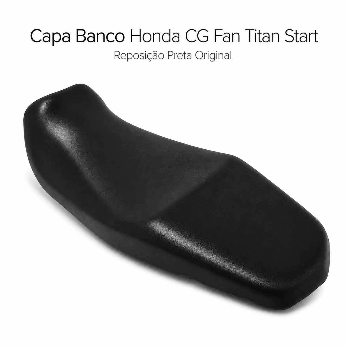 Capa Banco Honda CG Fan Titan Start 125 150 160 Reposição Preta Original