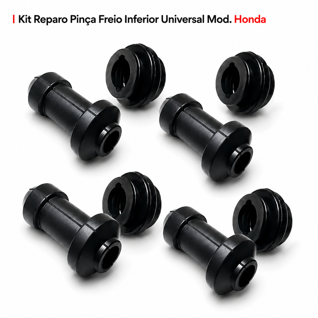 Kit Reparo Pinça Freio Inferior Universal Mod Honda CG Titan Fan Bros 125 150 160