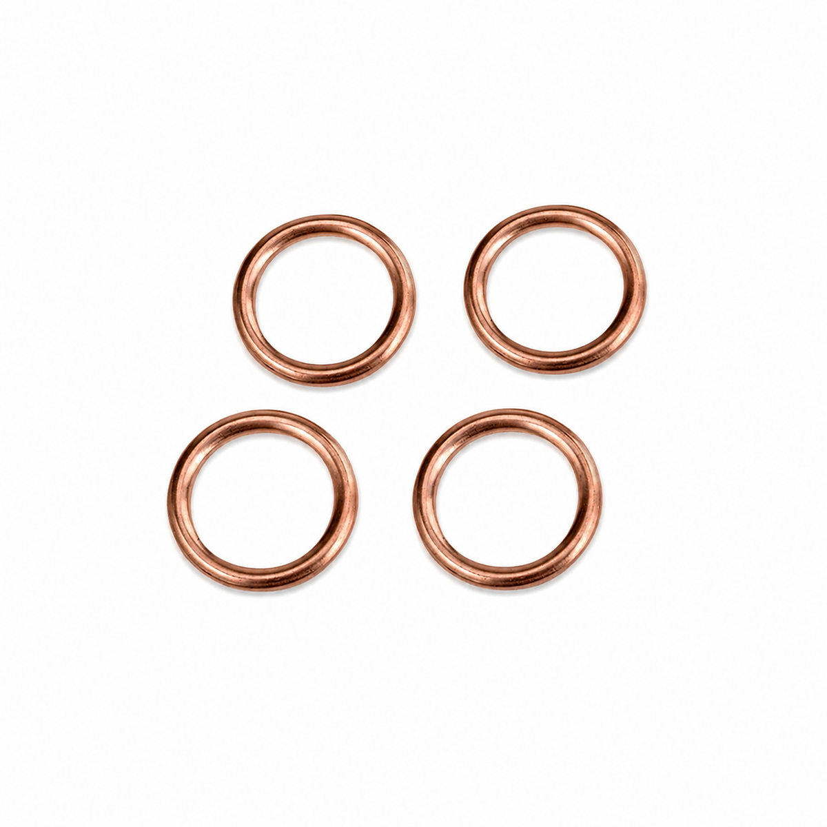 Anel Escape Cg Titan Fan 125 / 150 / 160 Ybr Kit Com 4 Peças