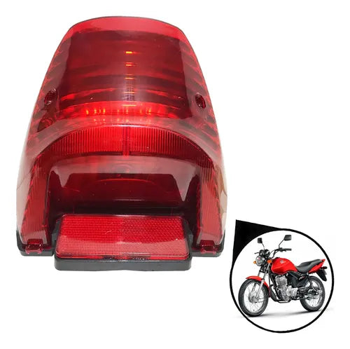Lente Lanterna Vermelha Honda Cg Titan Fan 125 2000 Até 2008