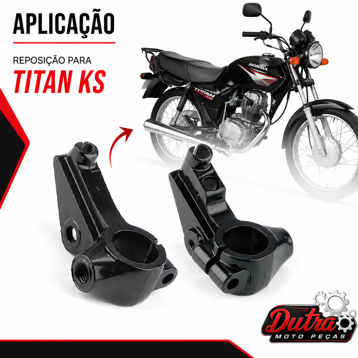 Par Manicoto Freio Embreagem Honda CG 125 150 Titan Fan KS Preto