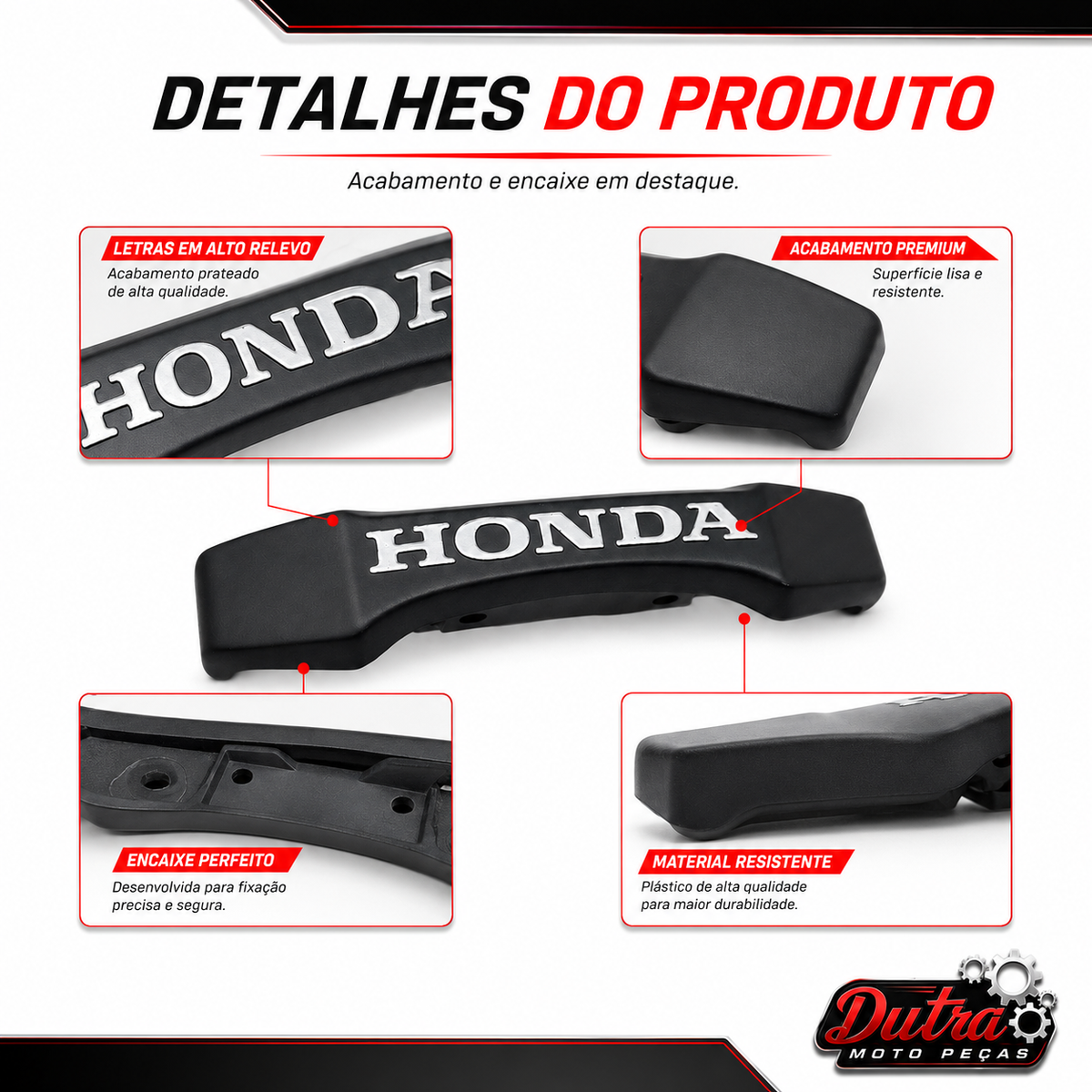 Emblema Frontal Logo Honda CG Titan 150 2004 a 2008 Fan 150 2009 a 2013