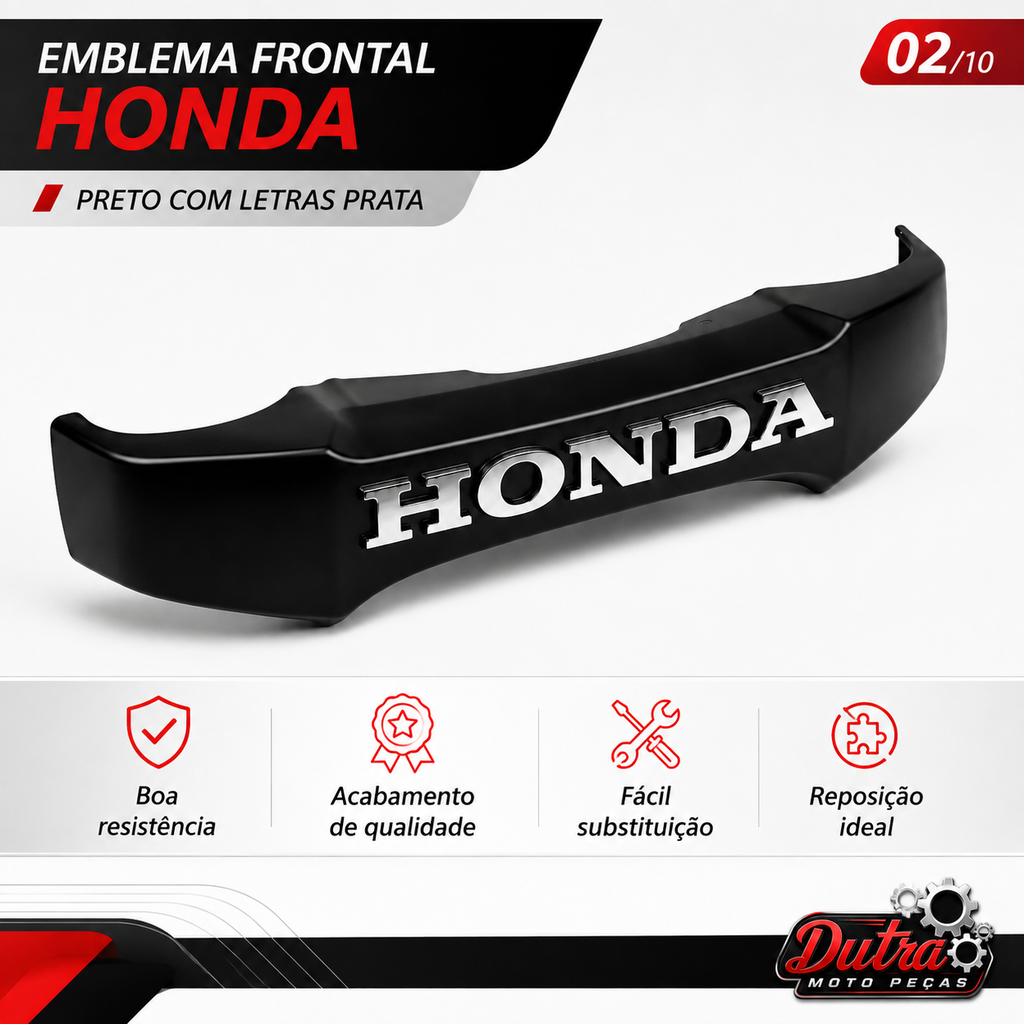Emblema Honda Fontral Cg Titan 125 2000 2004 Fan 2006 2008