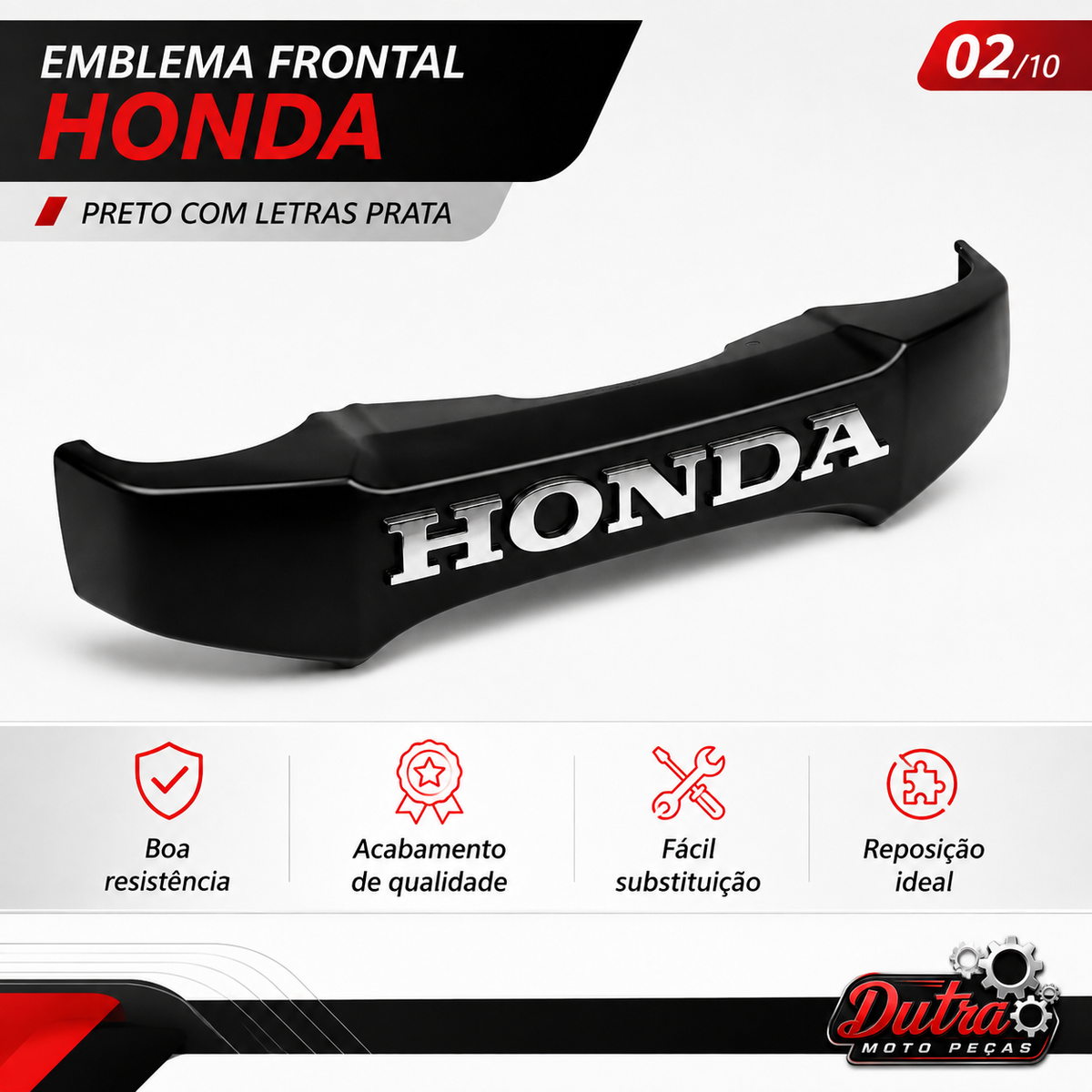 Emblema Honda Fontral Cg Titan 125 2000 2004 Fan 2006 2008