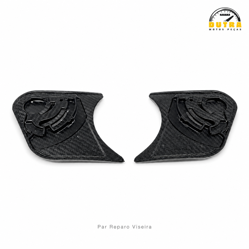 Par Kit Reparo Fixador Viseira Capacete EBF E0X New Spark E17 Flash Black Edition Polivisor