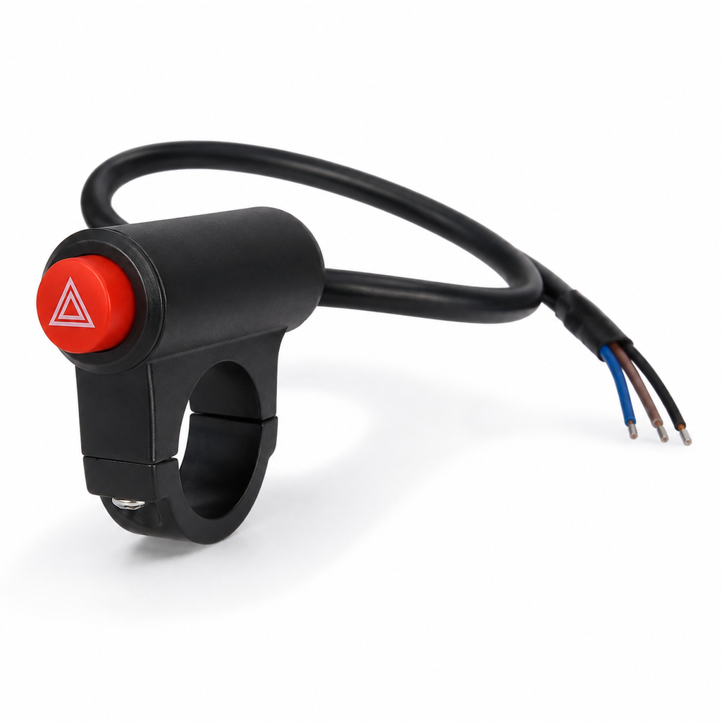 INTERRUPTOR DO PISCA ALERTA COM SUPORTE PARA FIXACAO UNIVERSAL