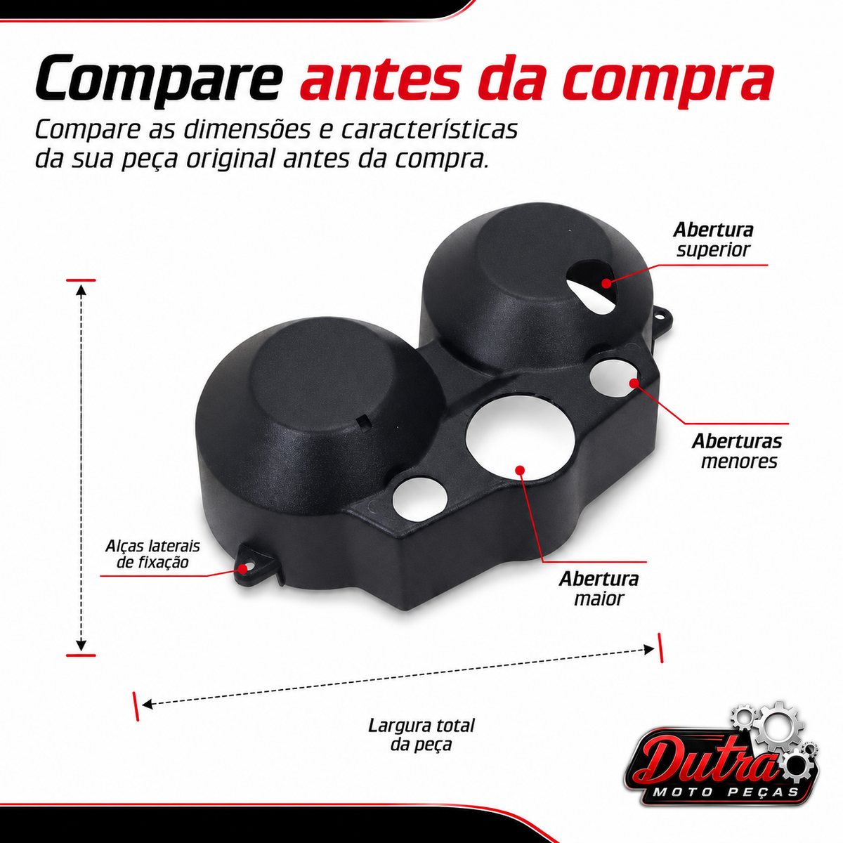Carcaça Capa Painel Honda CG Titan 125 2000 a 2004 Reposição