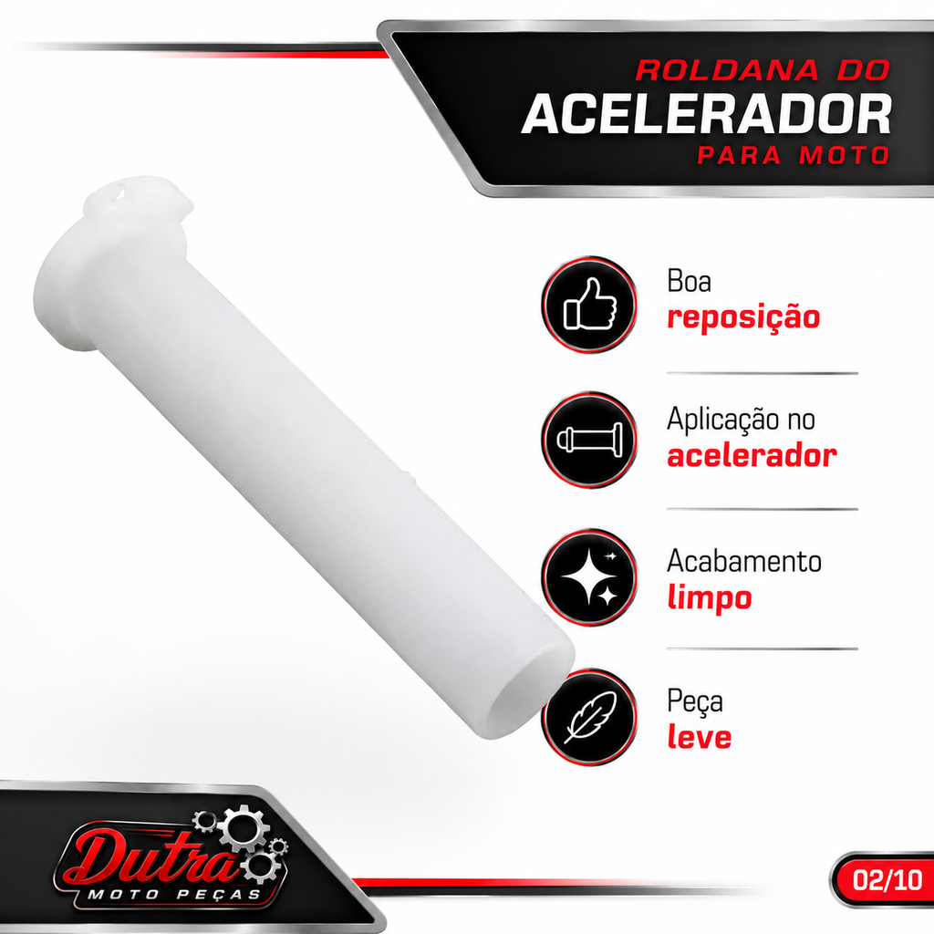 Roldana Acelerador Honda CG 125 Titan 125 150 Fan Today 1977 a 2015 Punho Acelerador