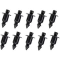 Kit 10 Travas Presilhas 6mm para Carenagem e Rabeta Pop Biz CG 160 PCX CB 300 Fazer Factor